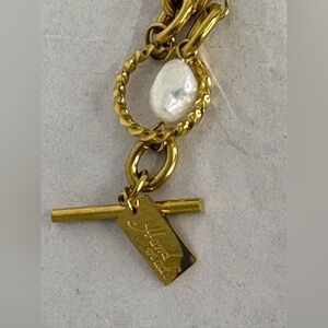 Handmade gold bracelet